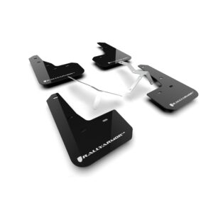 Rally Armor MF109-UR-BLK-WH - 2023-25 Acura Integra A-Spec - Black Mud Flap/White Logo