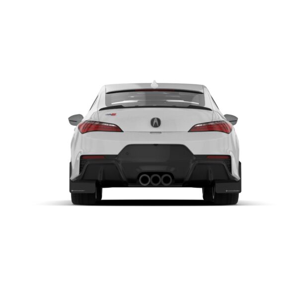 Rally Armor MF109-UR-BLK-RD - 2023-25 Acura Integra A-Spec - Black Mud Flap/Red Logo