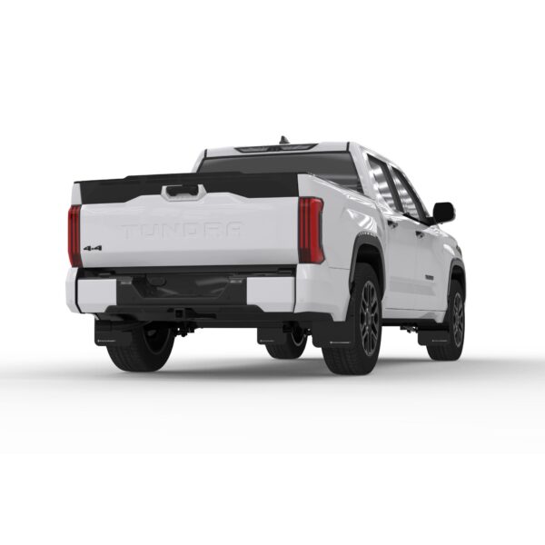 Rally Armor MF110-UR-BLK-RD - 2022-25 Toyota Tundra  - Black Mud Flap/Red Logo