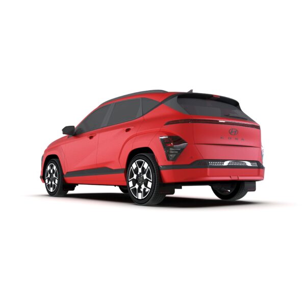 Rally Armor MF113-UR-BLK-MBK - 2024 Hyundai Kona N Line - Black Mud Flap/Metallic Black Logo