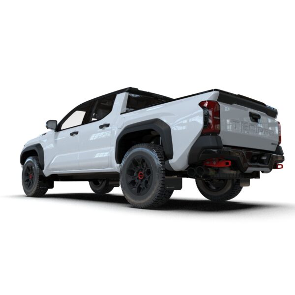Rally Armor MF114-UR-BLK-RD - 2024-25 Toyota Tacoma - Black Mud Flap/Red Logo