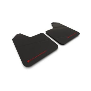 Rally Armor MF12-UR-BLK-RD-LRT - Universal - Black Mud Flap/Red Logo