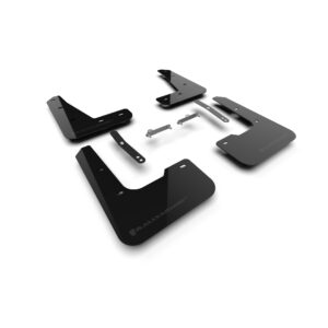 Rally Armor MF120-UR-BLK-GRY - 2024-25 Hyundai Elantra N & N Line - Black Mud Flap/Grey Logo
