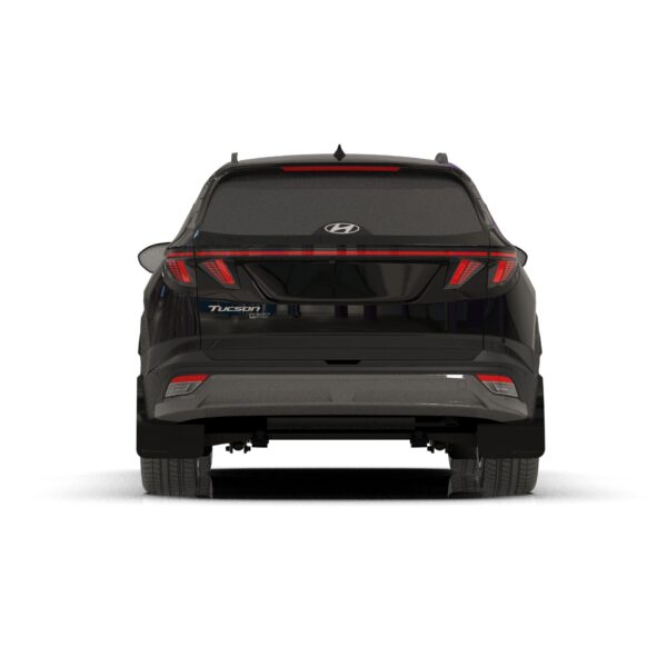 Rally Armor MF125-UR-BLK-RD - 2025 Hyundai Tucson ICE, XRT  - Black Mud Flap/Red Logo