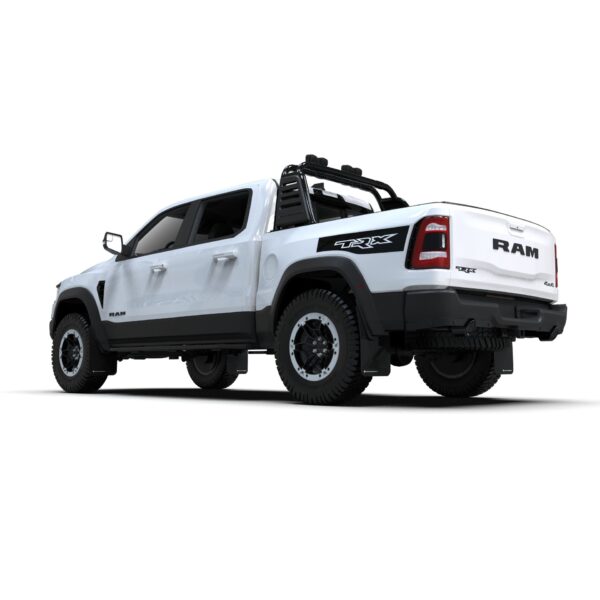 Rally Armor MF128-UR-BLK-RD - 2021-25 Dodge Ram 1500 TRX, RHO  - Black Mud Flap/Red Logo