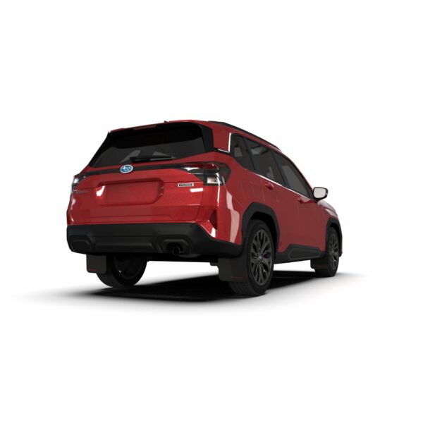 Rally Armor MF132-UR-BLK-MBK - 2025 Subaru Forester - Black Mud Flap/Metallic Black Logo