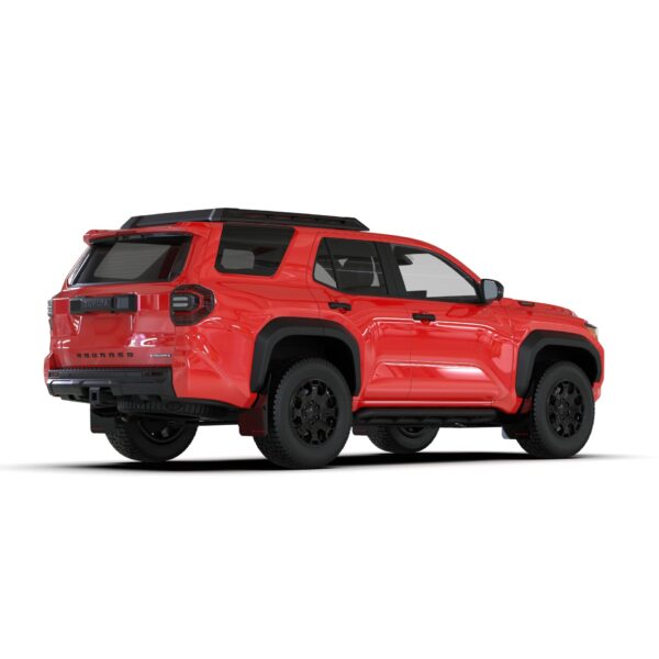 Rally Armor MF148-UR-BLK-RD - 2025 Toyota 4Runner - Black Mud Flap/Red Logo