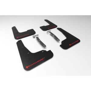 Rally Armor MF69-UR-BLK-RD 2021-2023 Hyundai Elantra - Black Mud Flap/Red Logo
