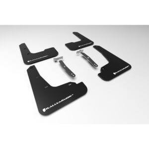 Rally Armor MF69-UR-BLK-WH 2021-2023 Hyundai Elantra - Black Mud Flap/White Logo