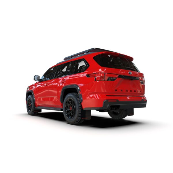 Rally Armor MF88-UR-BLK-GRY - 2023-25 Toyota Sequoia - Black Mud Flap/Grey Logo
