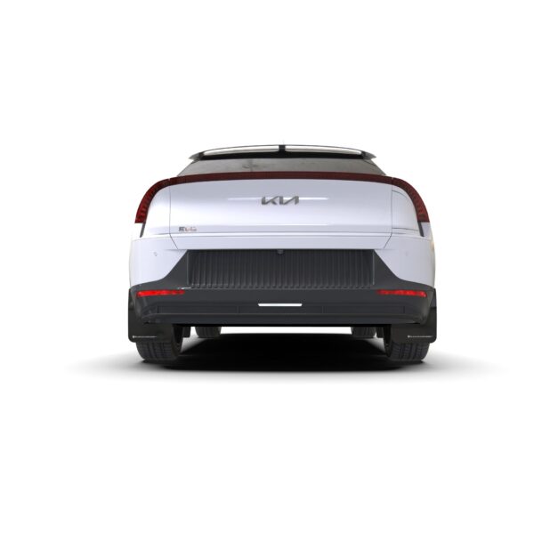Rally Armor MF91-UR-BLK-RD - 2022-25 KIA EV6  - Black Mud Flap/Red Logo