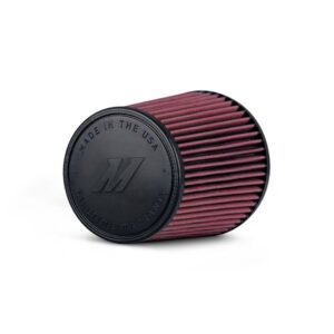 Mishimoto Mishimoto Performance Air Filter, 3.5 In. Inlet, 8 In. Filter Length, Red