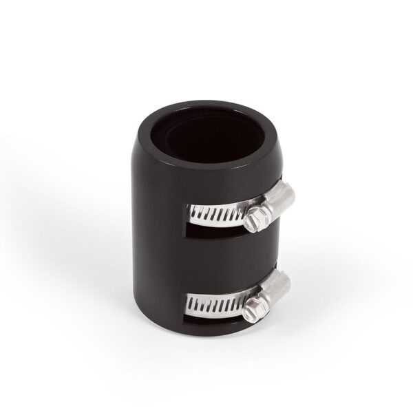 Universal Flexible Stainless Steel Radiator Hose Kit, 48", Black