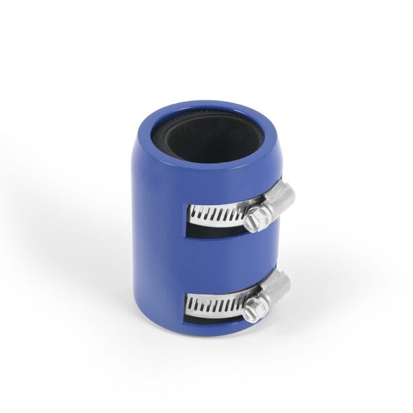Universal Flexible Stainless Steel Radiator Hose Kit, 48", Blue