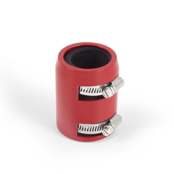 Universal Flexible Stainless Steel Radiator Hose Kit, 48", Red