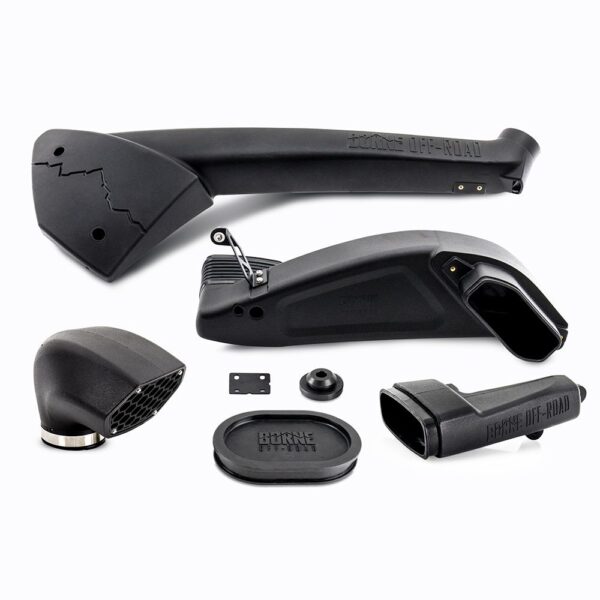 Borne Off-Road Snorkel, Fits Ford Raptor 3.5L EcoBoost 2017-2020, Wrinkle Black