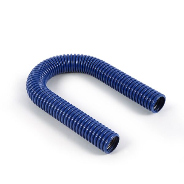 Universal Flexible Stainless Steel Radiator Hose Kit, 24", Blue