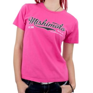 Mishimoto Women's Athletic Script T-Shirt, Pink
