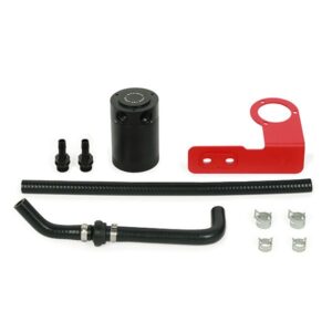 Mishimoto Honda Accord 1.5T Direct Fit Catch Can, Red Bracket, 2018-2022