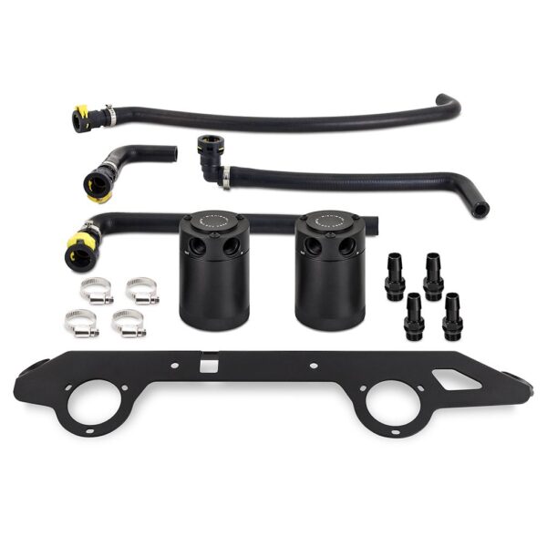 Baffled Oil Catch Can System, fits Ford Bronco 2.7L 2023+