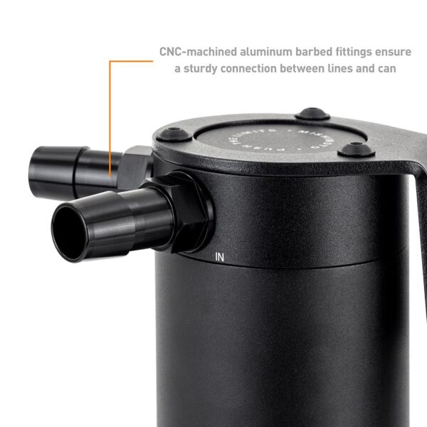 Baffled Oil Catch Can, PCV Side, fits Subaru BRZ/Toyota GR86 2022+