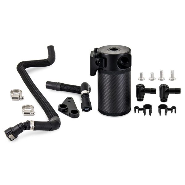 Carbon Fiber Oil Catch Can Kit, PCV Side, Fits Chevrolet C8 Corvette Coupe 2020+