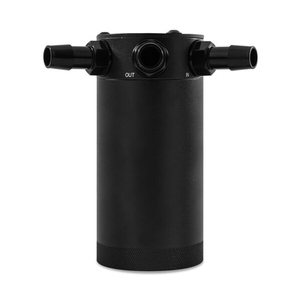 Mishimoto XL Compact Baffled Oil Catch Can, 3-Port