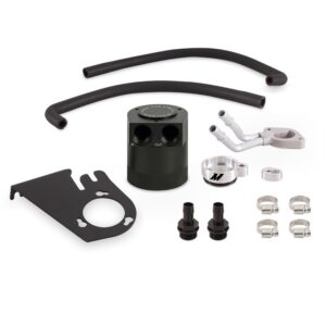 Mishimoto Ford 6.7L Powerstroke Baffled Oil Catch Can Kit, 2011-2016