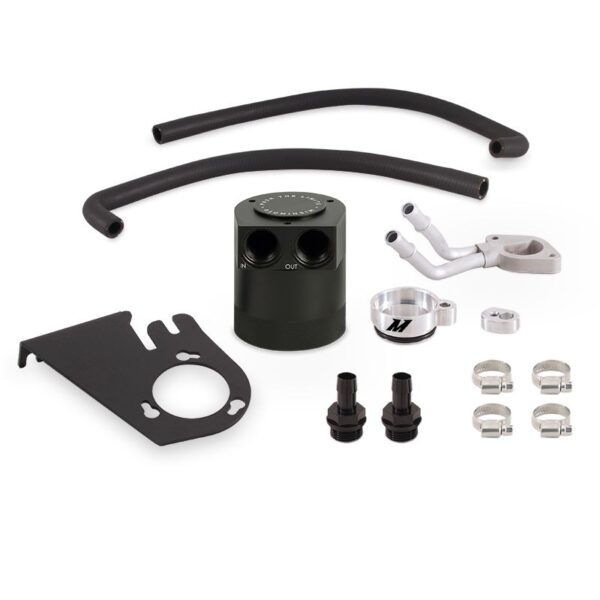 Mishimoto Ford 6.7L Powerstroke Baffled Oil Catch Can Kit, 2011-2016
