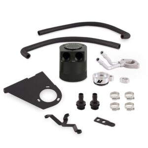 Mishimoto Ford 6.7L Powerstroke Baffled Oil Catch Can Kit, 2017+
