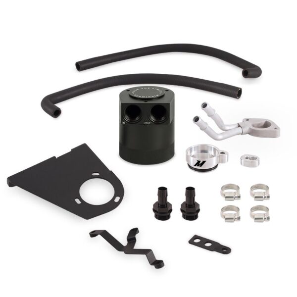 Mishimoto Ford 6.7L Powerstroke Baffled Oil Catch Can Kit, 2017+