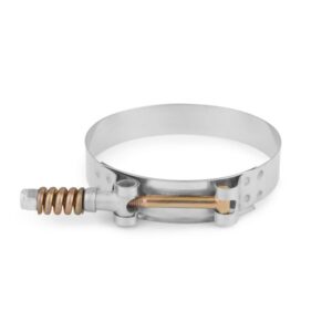 Mishimoto Stainless Steel Constant Tension T-Bolt Clamp, 104mm-112mm