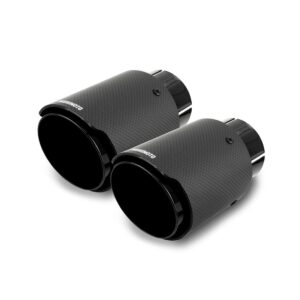 Mishimoto Carbon Fiber Dual Exhaust Tips, 2.5”