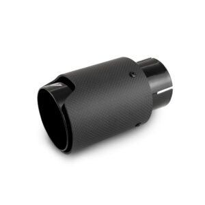 Mishimoto Carbon Fiber Exhaust Tip, M Logo, 2.5”