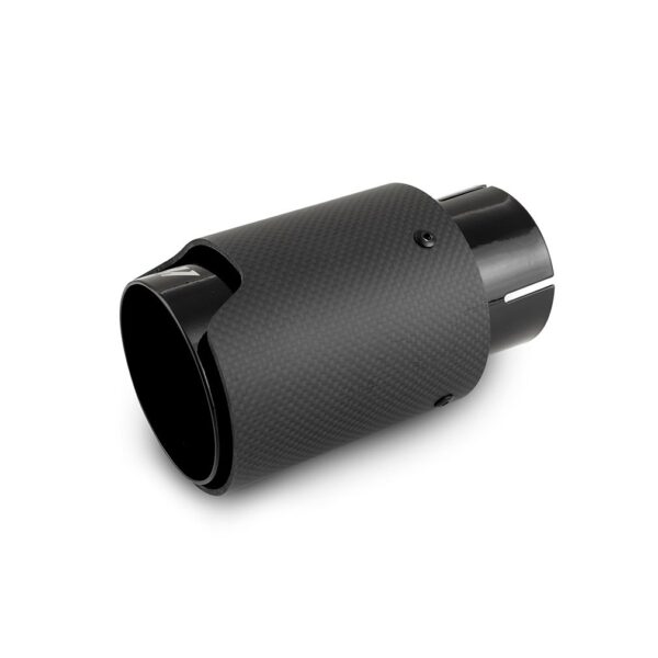 Mishimoto Carbon Fiber Exhaust Tip, M Logo, 2.5”