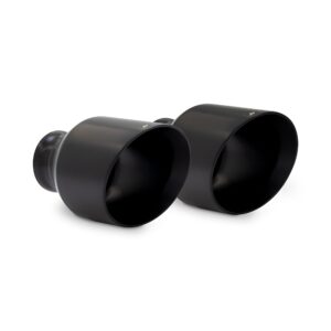 Mishimoto Exhaust Tips, 5" Outlet, fits Dodge Charger V8 2015-2024, Black