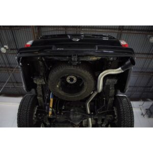 Nissan Titan XD Filter Back Exhaust, 2016+ Black