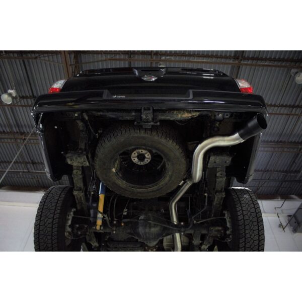Nissan Titan XD Filter Back Exhaust, 2016+ Black