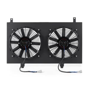 Nissan 350Z Performance Aluminum Fan Shroud Kit, 2003-2006, Black