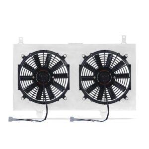 Nissan 350Z Performance Aluminum Fan Shroud Kit, 2003-2006, Polished