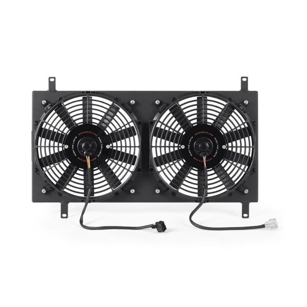 Performance Aluminum Fan Shroud Kit, fits Mazda Miata 1990-1997, Black
