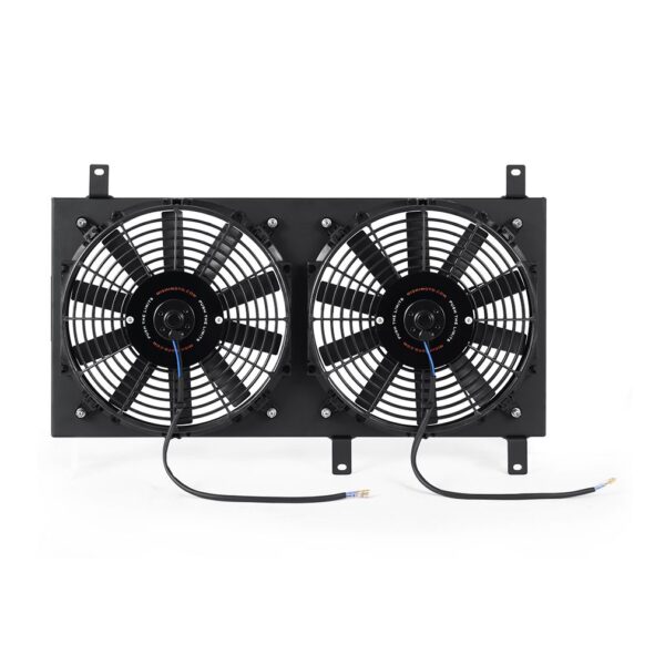 Performance Aluminum Fan Shroud Kit, fits Mazda Miata 1999-2005, Black