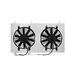 Mazda Miata Performance Aluminum Fan Shroud Kit, 1999-2005, Polished