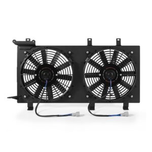 Subaru Impreza WRX and STI Performance Aluminum Fan Shroud Kit, 2001-2007, Black