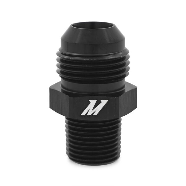 Mishimoto -8AN Aluminum Adapter, -8AN Male to 1/4-in NPT Male