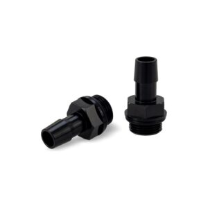 M20x1.5 1/2", Hose Barb Aluminum Fittings, Pack of 2