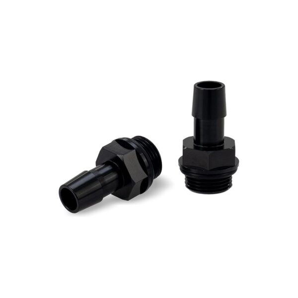 M20x1.5 1/2", Hose Barb Aluminum Fittings, Pack of 2