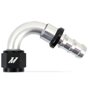 Mishimoto Push-Lock Fitting, -10AN, 120-Degree