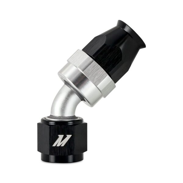 Mishimoto -8AN Braided Line Fitting, PTFE, 45 Degree