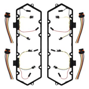 Glow Plug Harness - Valve Cover Gasket Set, fits Ford Powerstroke 7.3L 1994-1997